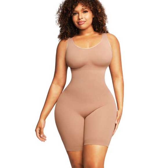 Double-Duty Bodysuit Shaper, Nude - Picture 1 of 3